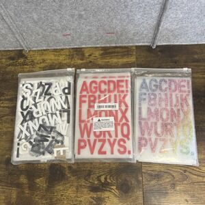 Lettering Set Iron On Lot Used Mostly Complete